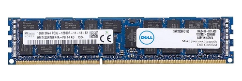 Memoria RAM 1x 16GB Hynix ECC REGISTERED DDR3 1600MHz PC3-12800 RDIMM | HMT42GR7BFR4A-PB