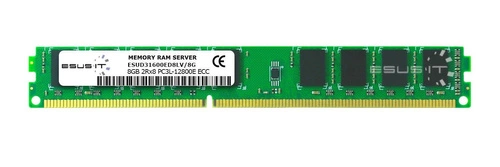 Memoria RAM 1x 8GB ESUS IT ECC UNBUFFERED DDR3 2Rx8 1600MHz PC3-12800 UDIMM | ESUD31600ED8LV/8G
