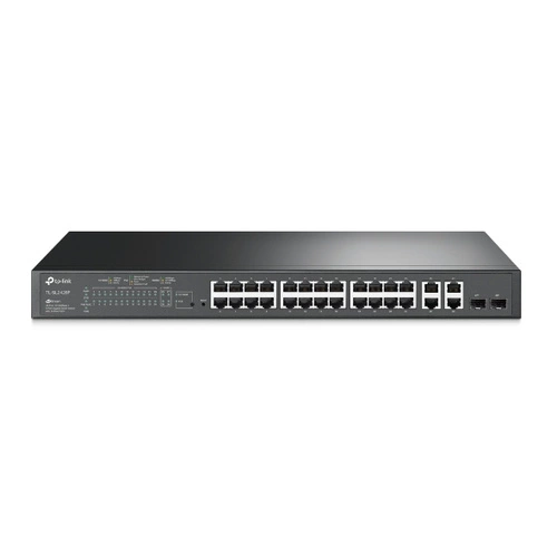 Interruttore TP-LINK TL-SL2428P 26x 100Mb 2x RJ-45/SFP 250 W PoE+