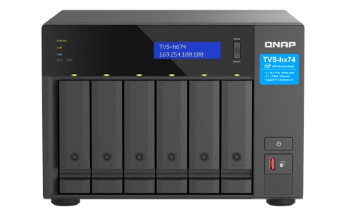 Server NAS QNAP TVS-h674-i3-16G 6x SSD | HDD SATA 16GB RAM