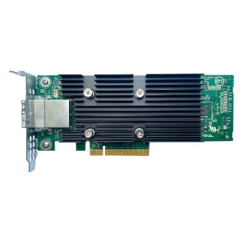 Dell 405-AAES / J91FN / K0NXV / 1HD39 Non-RAID SAS / Serial Attached SCSI HBA External Controller PCI Express - Brand nuovo OEM