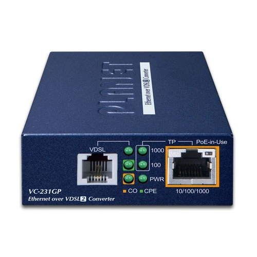 Convertitore multimediale Planet VC-231GP 1x VDSL2 1x RJ-45