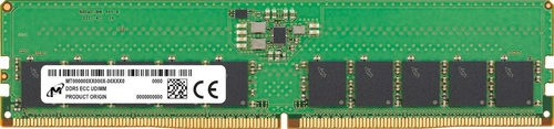 Memoria RAM 1x 16 GB Micron ECC UNBUFFERED DDR5 1Rx8 4800MHz PC5-38400 UDIMM | MTC10C1084S1EC48BA1R