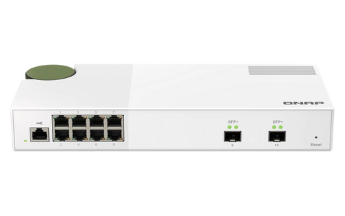 Interruttore QNAP QSW-M2108-2S 8x 2.5Gb 2x SFP+