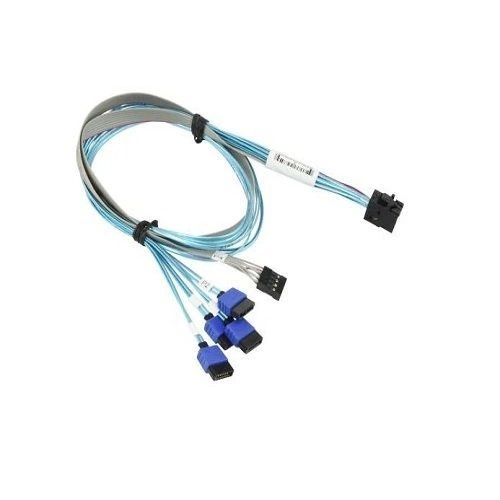 Supermicro Cavo Mini SAS HD to 4 SATA, 0.6m | CBL-SAST-0948