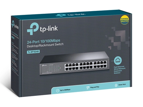 Interruttore TP-LINK TL-SF1024 24x 100Mb