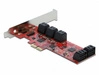 Delock card PCI Express x2 - 10 x SATA 6Gb/s