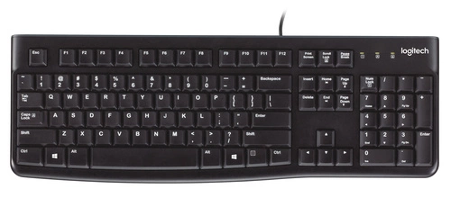 Tastiera Wired Logitech K120 Corded Keyboard QWERTY