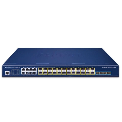 Interruttore Planet SGS-6310-16S8C4XR 16x SFP | 4x SFP+ 8x RJ-45/SFP