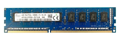 Memoria RAM 1x 4GB Hynix ECC UNBUFFERED DDR3 1600MHz PC3-12800 UDIMM | HMT451U7DFR8A-PB