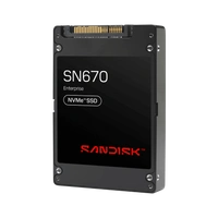SSD disco SanDisk SN670 122.88TB U.2 NVMe PCIe Gen5 x4 | SDS7C123THSA1Y7G