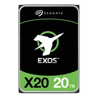 Disco rigido eagate Exos X20 3.5'' HDD 20TB 7200RPM SATA 6Gb/s 256MB | ST20000NM007D