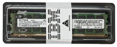 Memoria RAM 1x 16GB IBM ThinkServer & System X DDR3 1333MHz ECC REGISTERED DIMM | IBM P/N: 47J0170 | OPT: 00D7096 | FRU: 49Y1565 