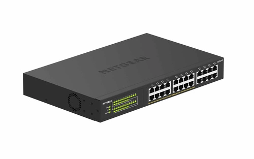 Interruttore Netgear GS324P-100EUS 24x 1Gb 190 W PoE+