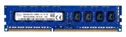 Memoria RAM 1x 8GB Hynix ECC UNBUFFERED DDR3 1600MHz PC3-12800 UDIMM | HMT41GU7BFR8C-PB
