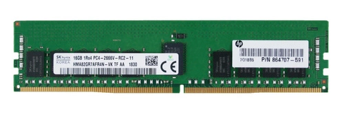 Memoria RAM 1x 16GB Hynix ECC REGISTERED DDR4 1Rx4 2666MHz PC4-21300 RDIMM | HMA82GR7AFR4N-VK