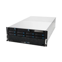 Piattaforma server ASUS 4U ESC8000A-E11-SKU4/2.2KW(2+2)/3PCIe/2NVMe 90SF0212-M00980 AMD x 2 DDR4 x 32 10 x 2.5" SATA/SAS+2NVME PSU 2+2