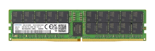 Memoria RAM 1x 128GB Samsung ECC REGISTERED DDR5 2Rx4 6400MHz PC5-51200 RDIMM | M321RAJA0MB2-CCP