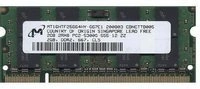 Memoria RAM 1x 2GB Kingston SO-DIMM DDR2 800MHz PC2-6400 | KVR800D2S6/2G