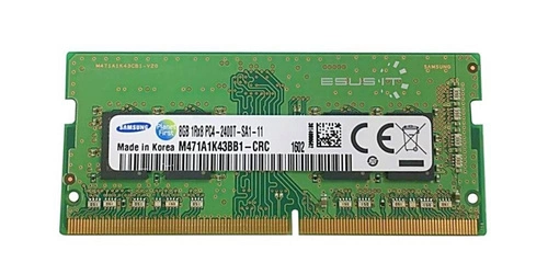 Memoria RAM 1x 8GB Samsung SO-DIMM DDR4 2400MHz PC4-19200 | M471A1K43BB1-CRC