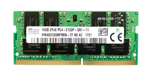 Memoria RAM 1x 16GB Hynix SO-DIMM DDR4 2133MHz PC4-17000 | HMA82GS6MFR8N-TF