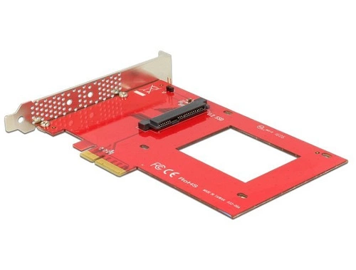 Delock Card PCI Express x4 > 1x U.2 NVMe SFF-8639 | 89469