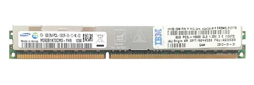 Memoria RAM 1x 8GB Samsung ECC REGISTERED DDR3 1333MHz PC3-10600 RDIMM | M392B1K70CM0-YH9