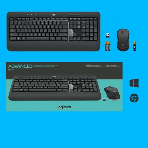 Tastiera Senza fili Logitech Advanced MK540 QWERTY