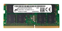 Memoria RAM 1x 32GB Micron DDR4 2Rx8 2666MHz PC4-21300 SODIMM ECC  | MTA18ASF4G72HZ-2G6
