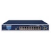 Interruttore Planet GS-6320-24UP2T2XV 24x 1Gb | 2x 10Gb 2x SFP+ 720 W PoE+