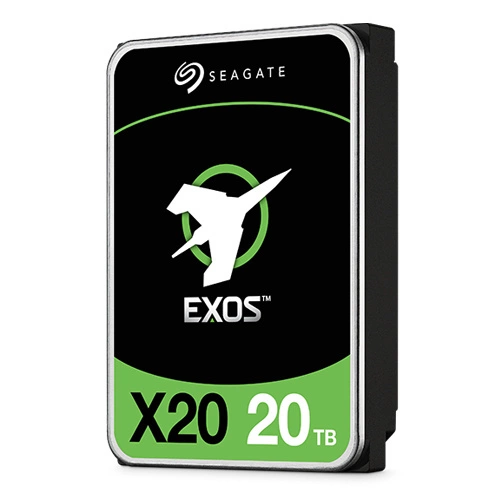 Disco rigido eagate Exos X20 3.5'' HDD 20TB 7200RPM SATA 6Gb/s 256MB | ST20000NM007D