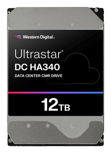 Disco rigido Western Digital Ultrastar DC HA340 3.5'' HDD 12TB 7200RPM SATA 6Gb/s 256MB | 0B47063