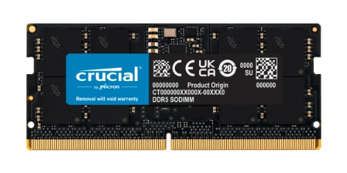 Memoria RAM 1x 16 GB Crucial SO-DIMM DDR5 4800MHz PC5-38400 | CT16G48C40S5
