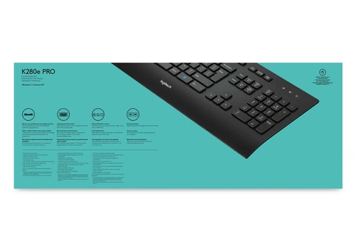 Tastiera Wired Logitech K280E Pro f/ Business QWERTY