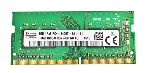 Memoria RAM 1x 8GB Hynix SO-DIMM DDR4 2400MHz PC4-19200 | HMA81GS6AFR8N-UH