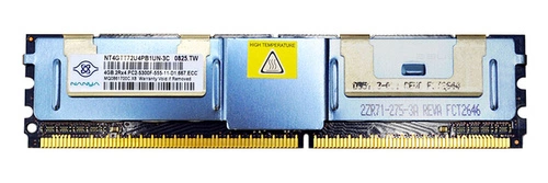 Memoria RAM 1x 2GB Nanya FULLY BUFFERED DDR2 667MHz PC2-5300 FBDIMM | NT4GTT72U4PB1UN-3C