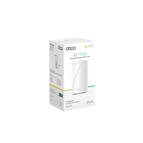 Access Point (Punto di accesso) TP-LINK Deco BE65 (1-pack) 2.4 GHz | 5 GHz | 6 GHz 2880 Mbps 802.11 a/b/g/n/ac/ax/be