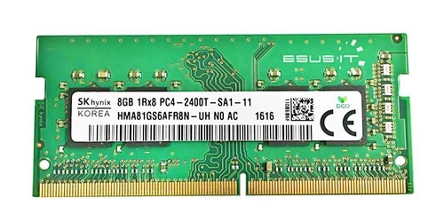 Memoria RAM 1x 8GB Hynix SO-DIMM DDR4 2400MHz PC4-19200 | HMA81GS6AFR8N-UH