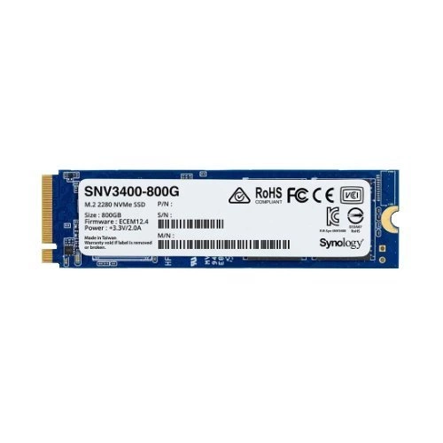 SSD for NAS Synology 800GB M.2 2280 NVMe nuovo | SNV3400-800G