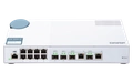 Interruttore QNAP QSW-M408-2C 8x 1Gb 2x SFP+ 2x RJ-45/SFP+