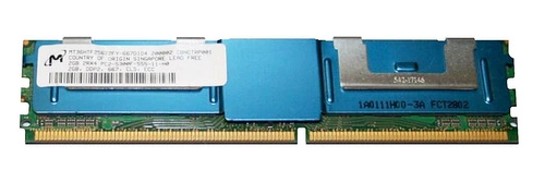 Memoria RAM 1x 2GB Micron FULLY BUFFERED DDR2 667MHz PC2-5300 FBDIMM | MT36HTF25672FY-667B3E3