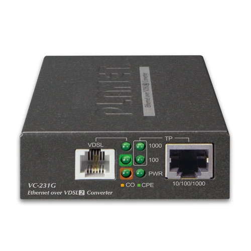 Convertitore multimediale Planet VC-231G 1x VDSL2/RJ11 1x RJ-45
