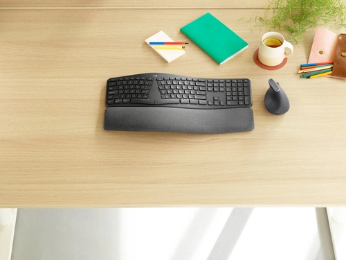 Tastiera Senza fili Logitech ERGO K860 for Business QWERTZ (DE)
