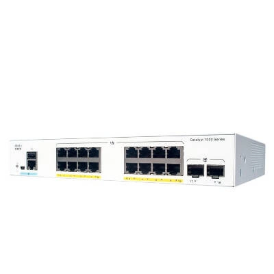 Switch Cisco Catalyst C1000-16P-E-2G-L 16x 1Gb 2x SFP 120 W PoE+