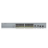 Interruttore Zyxel GS1350-26HP-EU0101F 24x 1Gb 2x RJ-45/SFP combo ports 375W PoE+