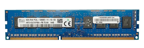 Memoria RAM 1x 8GB Hynix ECC UNBUFFERED DDR3 2Rx8 1600MHz PC3-12800 UDIMM | HMT41GU7AFR8A-PB