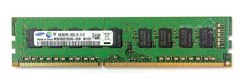 Memoria RAM 1x 4GB Samsung ECC UNBUFFERED DDR3 1333MHz PC3-10600 UDIMM | M391B5273CH0-CH9
