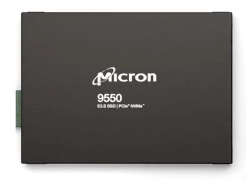 SSD disco Micron 9550 PRO 7,68TB E3.S 7.5mm NVMe PCIe | MTFDLBQ7T6THA-1BK1DABYYR