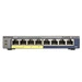 Switch Netgear GS108PE-300EUS | 192 kB | 16 Gb/s | 8x Ethernet Port