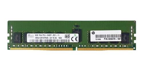 Memoria RAM 1x 8GB Hynix ECC REGISTERED DDR4 1Rx4 2400MHz PC4-19200 RDIMM | HMA41GR7AFR4N-UH